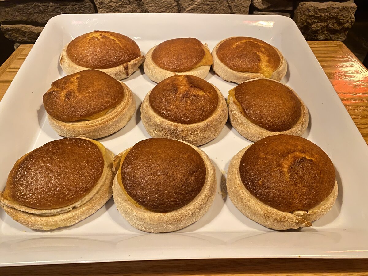 Fresh-baked bread basket