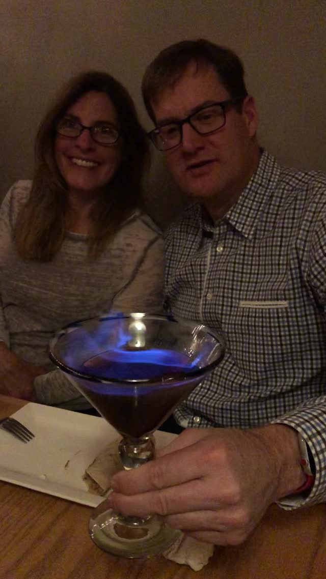 Outdoor dining video poster