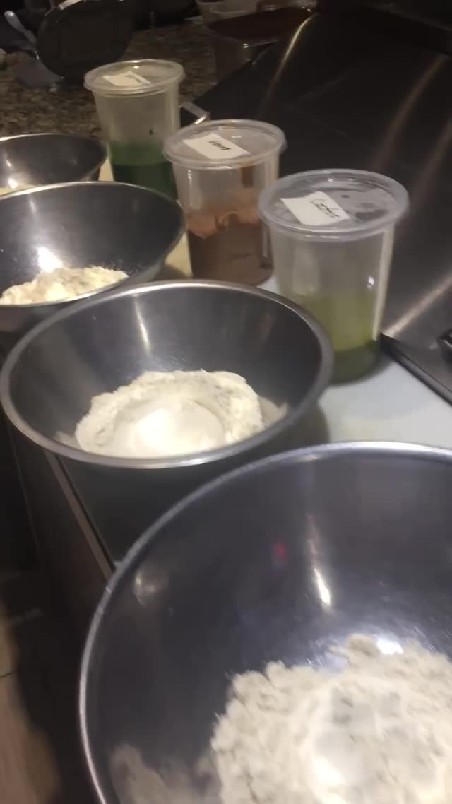 Video still of a sizzling skillet during prep